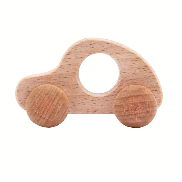 Wooden car toy for 12m+