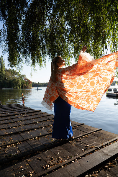 Autumn sun kimono