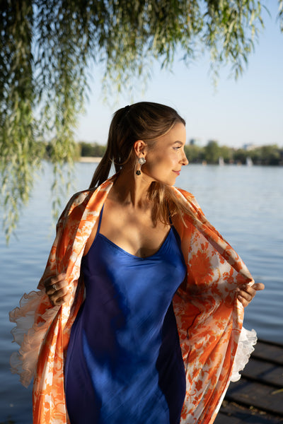 Autumn sun kimono