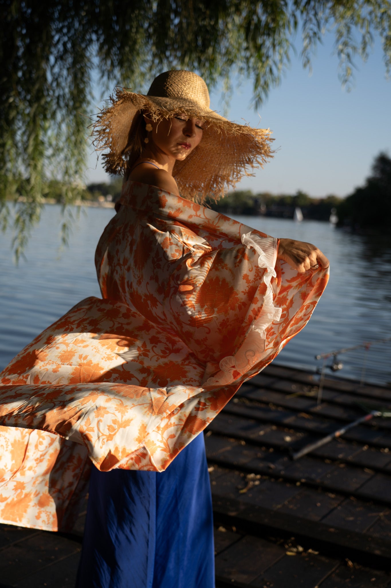 Autumn sun kimono